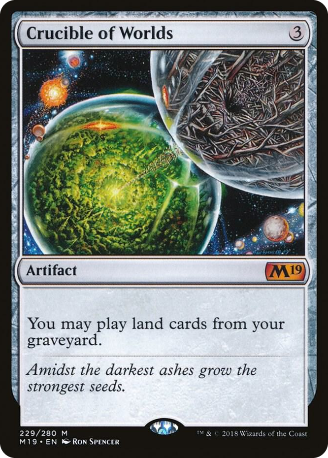 0229 Crucible of Worlds M Core Set 2019