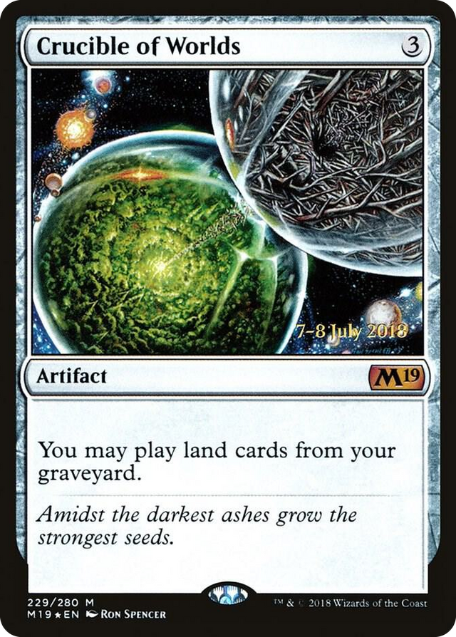 0229 Crucible of Worlds M Prerelease Cards