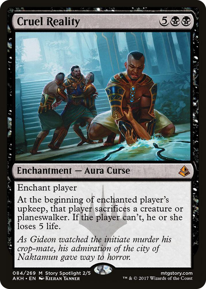 Cruel Reality #84 M - Amonkhet Pokemon card