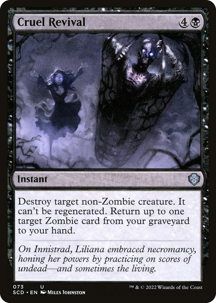 Cruel Revival #73 U - Starter Commander Decks Pokemon card