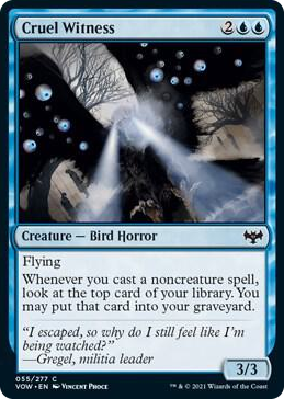 0055 Cruel Witness C Innistrad: Crimson Vow