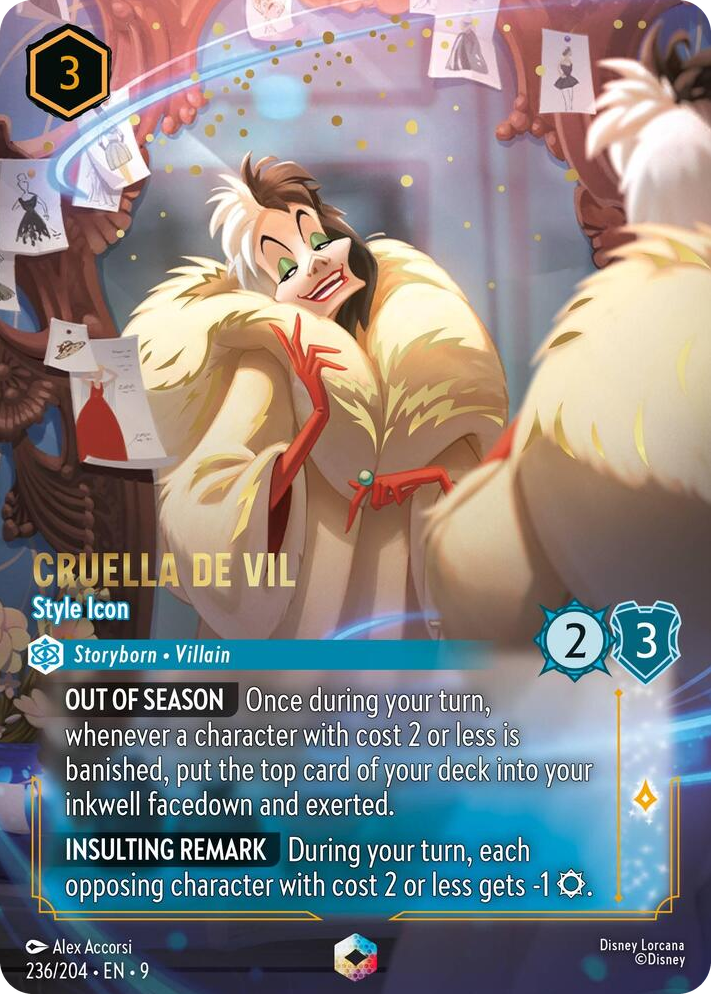 0236 Cruella De Vil - Style Icon (Enchanted) Enchanted Fabled