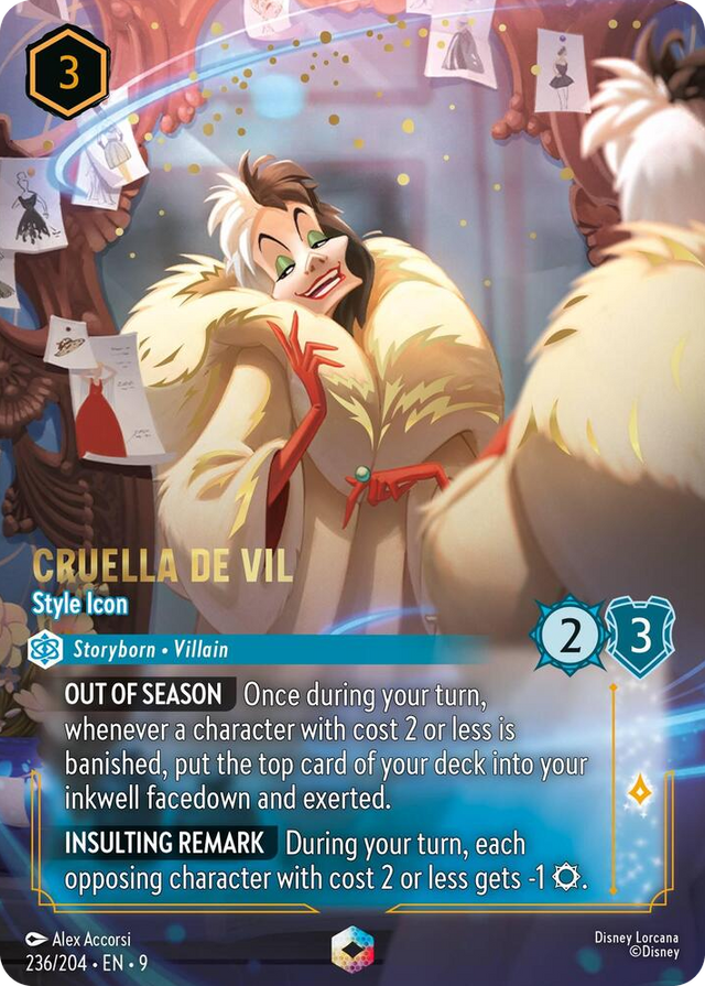 0236 Cruella De Vil - Style Icon (Enchanted) Enchanted Fabled