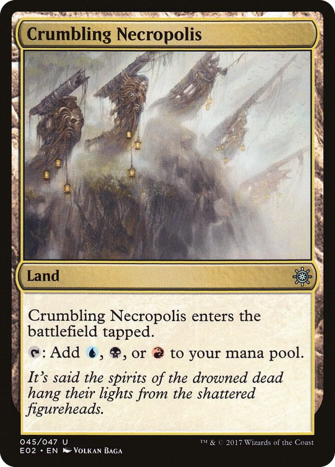 0045 Crumbling Necropolis U Explorers of Ixalan