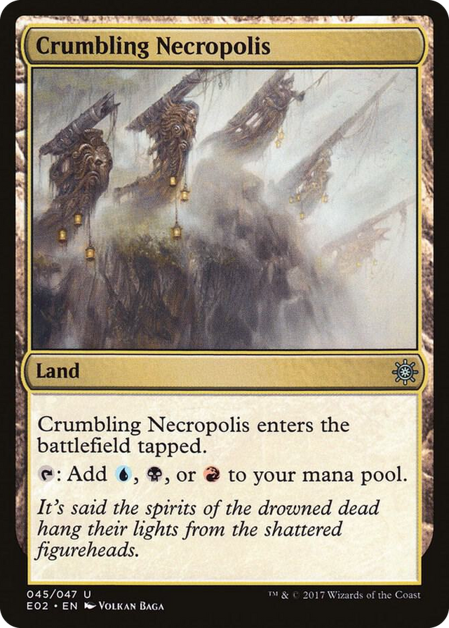 0045 Crumbling Necropolis U Explorers of Ixalan
