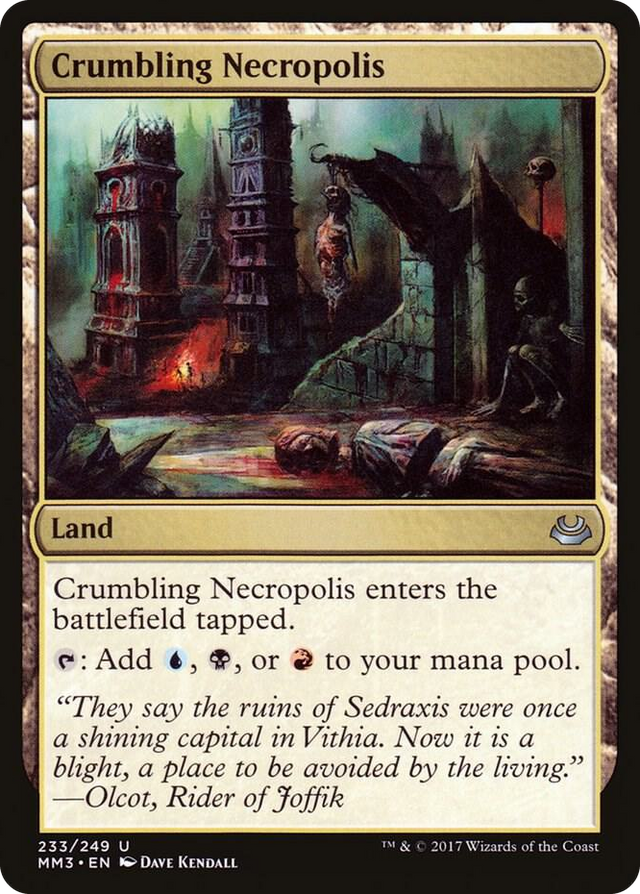 0233 Crumbling Necropolis U Modern Masters 2017
