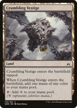 0170 Crumbling Vestige C Oath of the Gatewatch