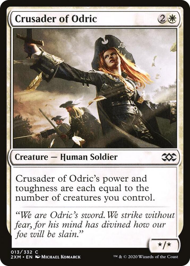 0013 Crusader of Odric C Double Masters