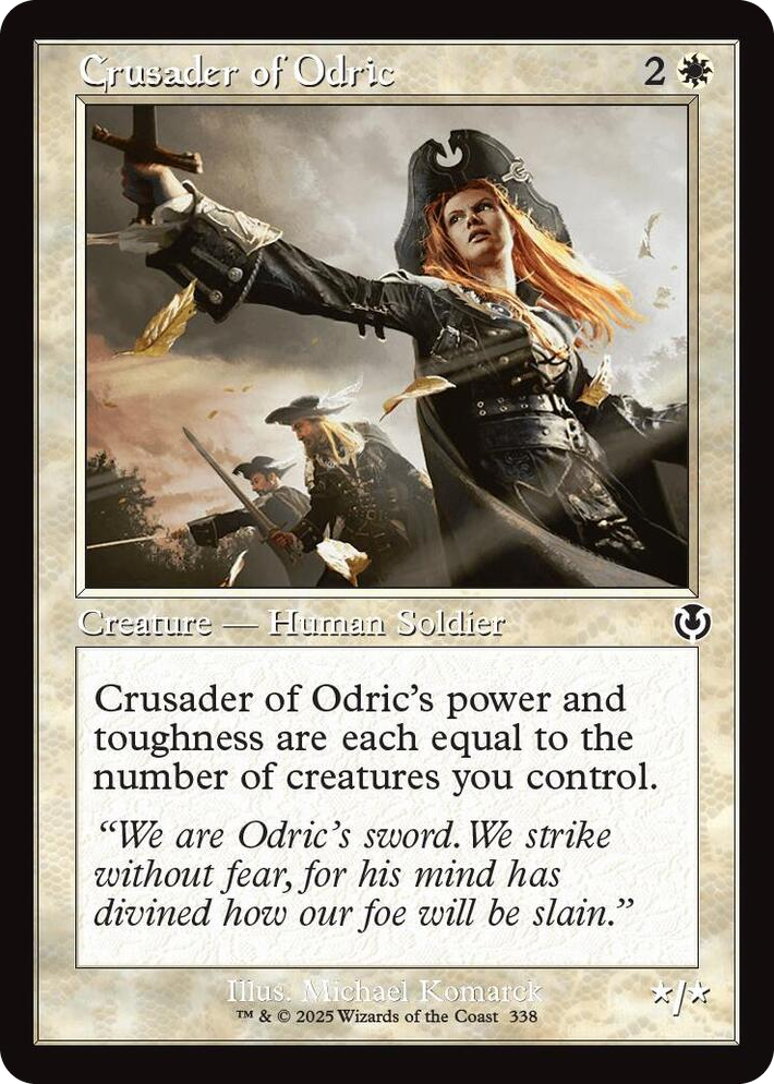 0338 Crusader of Odric (Retro Frame) C Innistrad Remastered
