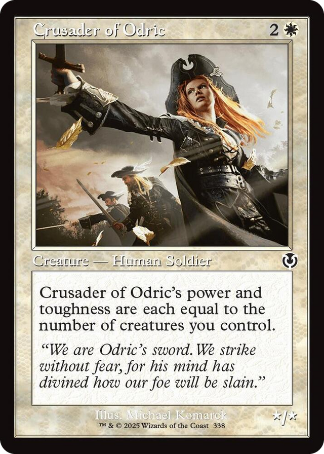 0338 Crusader of Odric (Retro Frame) C Innistrad Remastered