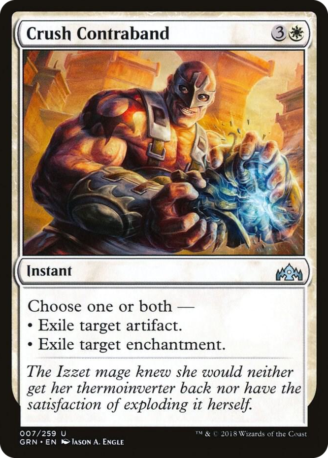 0007 Crush Contraband U Guilds of Ravnica