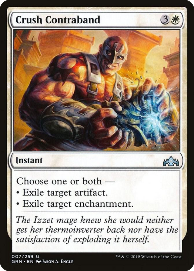 0007 Crush Contraband U Guilds of Ravnica