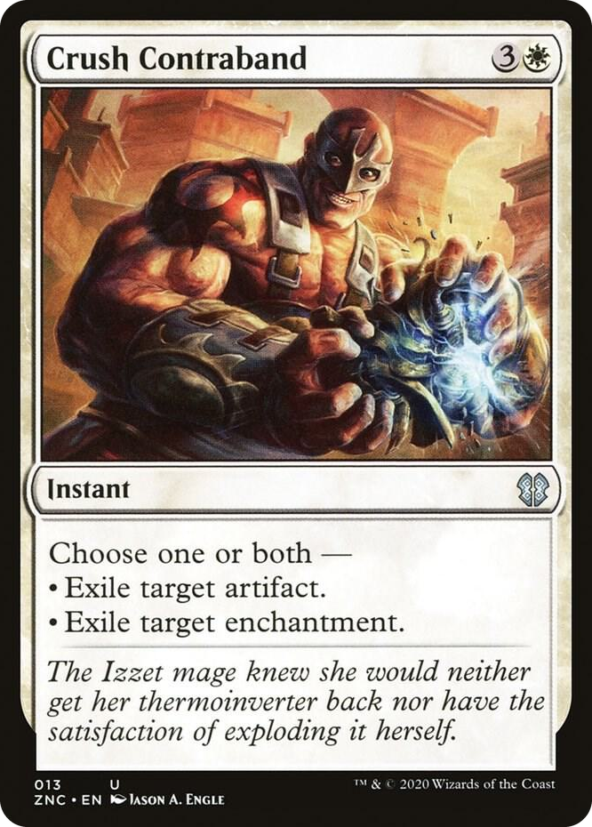 0013 Crush Contraband U Commander: Zendikar Rising