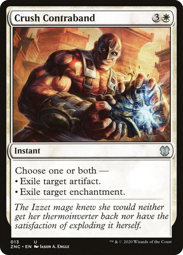 0013 Crush Contraband U Commander: Zendikar Rising