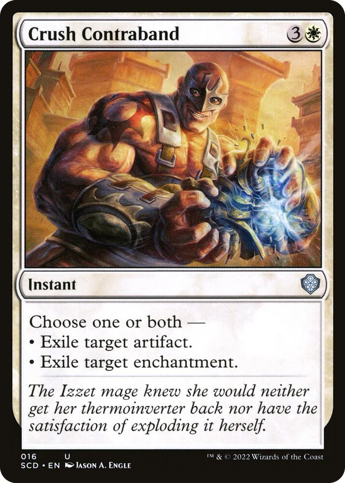 0016 Crush Contraband U Starter Commander Decks