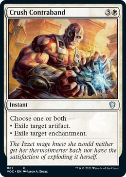 0081 Crush Contraband U Commander: Innistrad: Crimson Vow