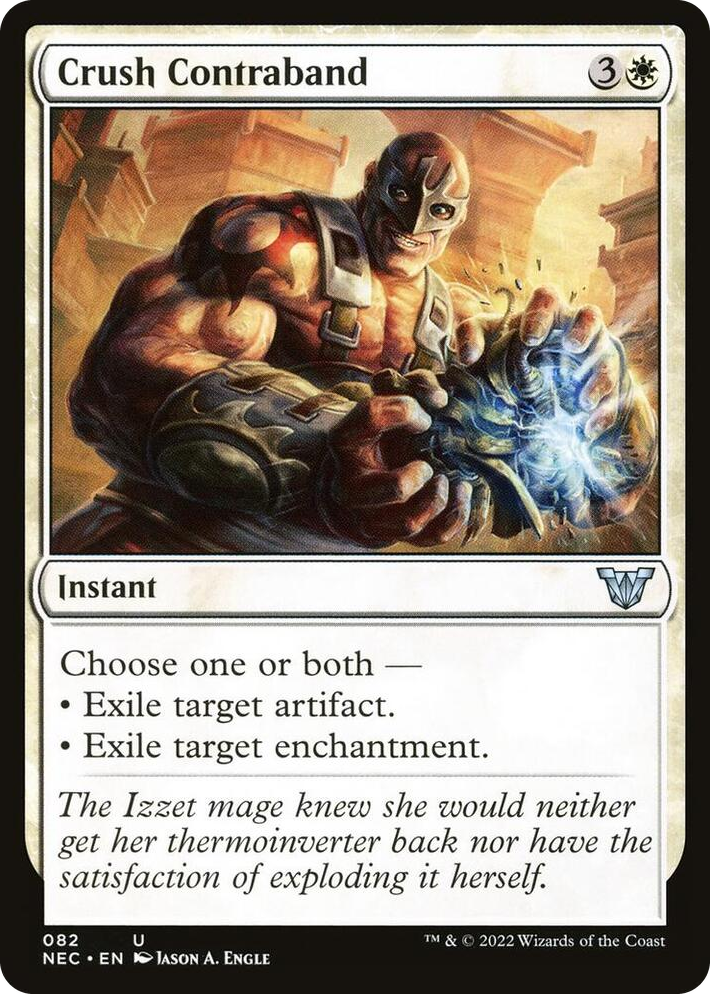 0082 Crush Contraband U Commander: Kamigawa: Neon Dynasty
