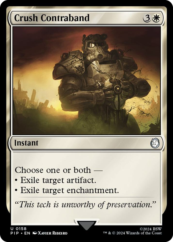 0158 Crush Contraband U Universes Beyond: Fallout