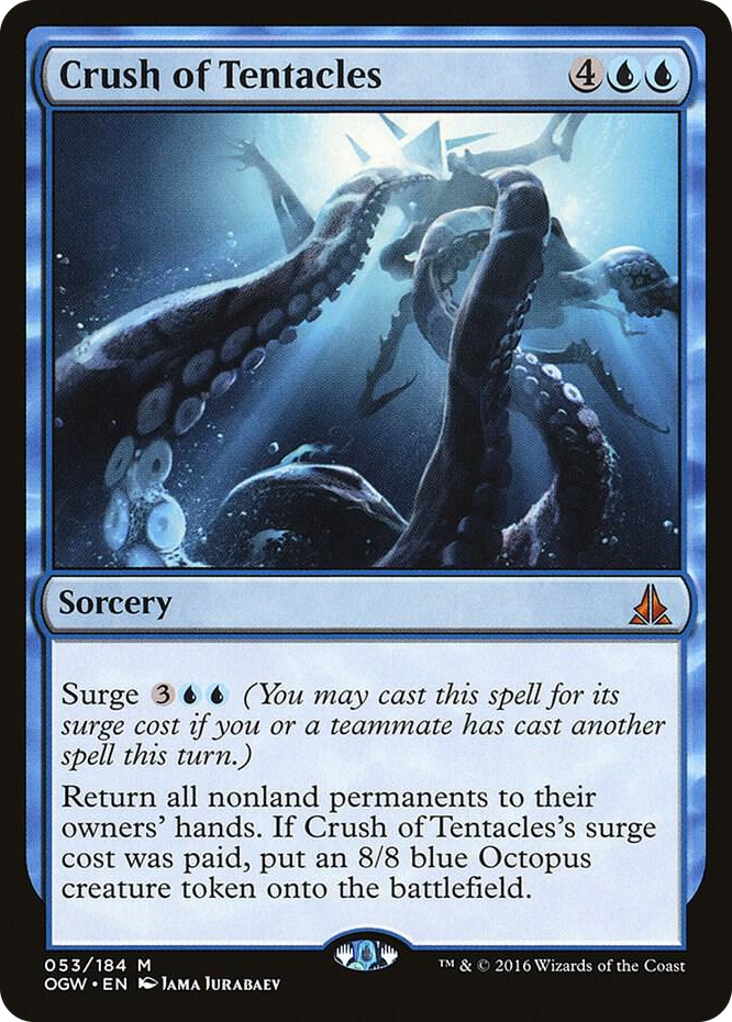 Crush of Tentacles #53 M - Oath of the Gatewatch Pokemon card