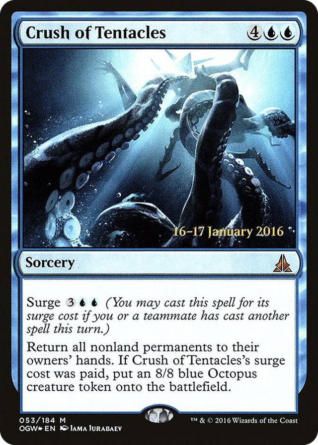 0053 Crush of Tentacles M Prerelease Cards