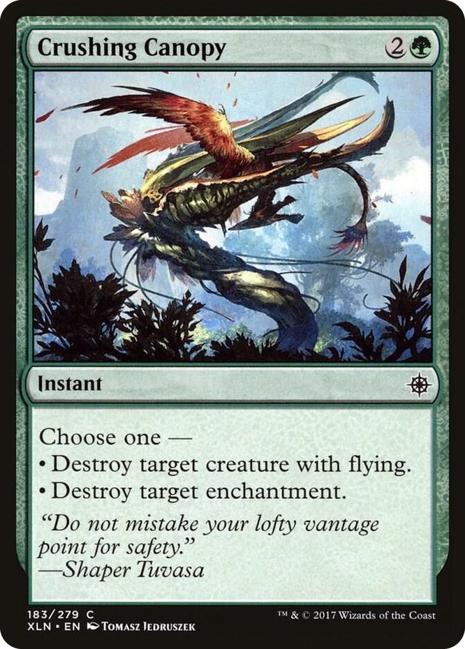 0183 Crushing Canopy C Ixalan