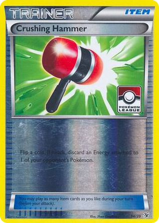 0034 Crushing Hammer - 34/39 (Pokemon League) Promo League & Championship Cards