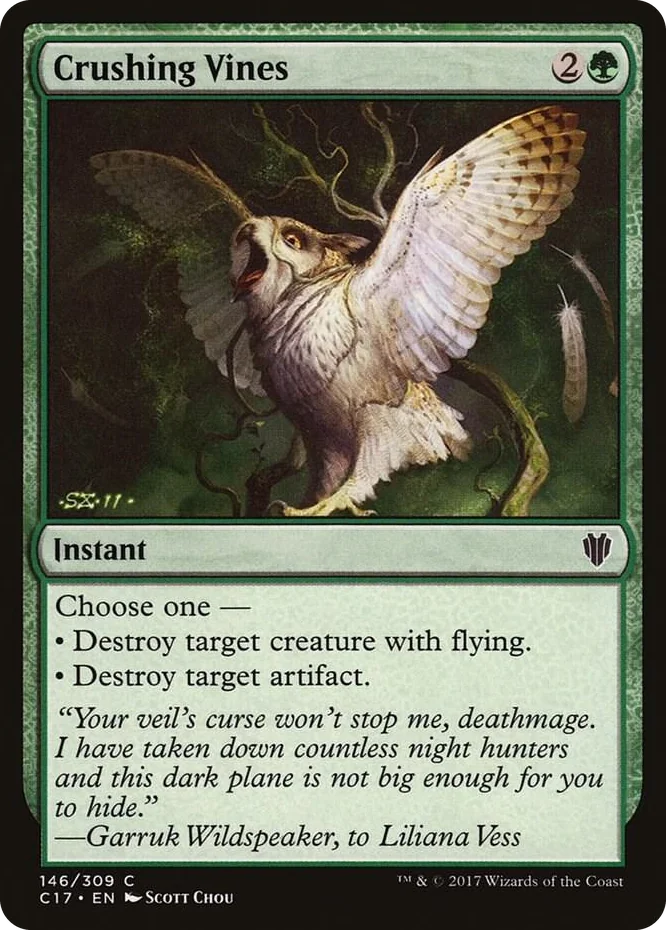 0146 Crushing Vines C Commander 2017