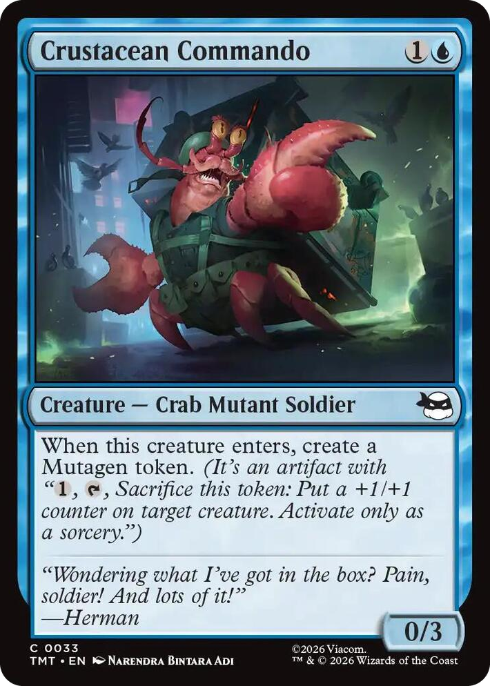 0033 Crustacean Commando C Teenage Mutant Ninja Turtles