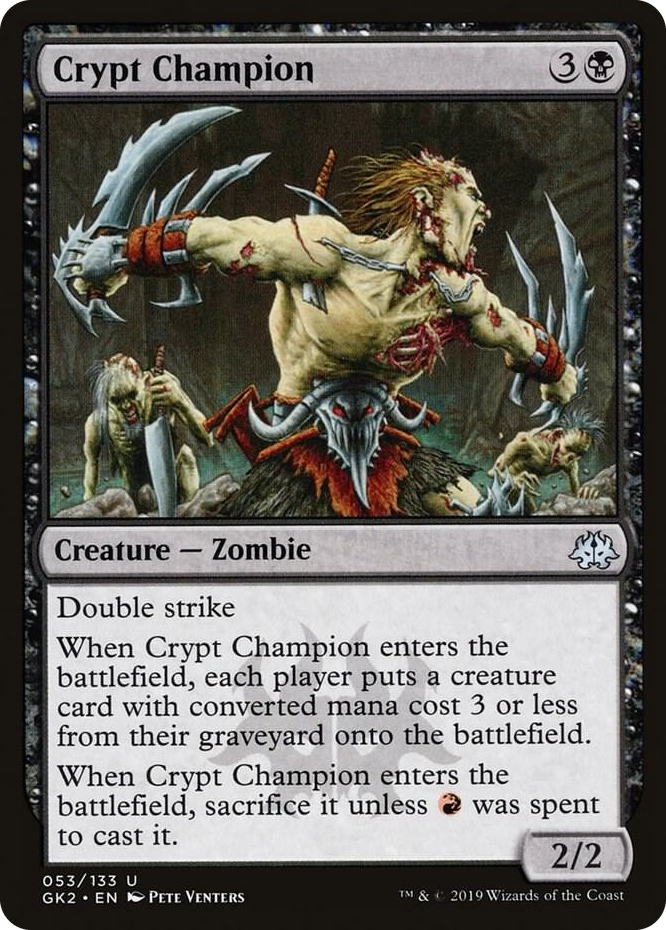 0053 Crypt Champion U Ravnica Allegiance: Guild Kits