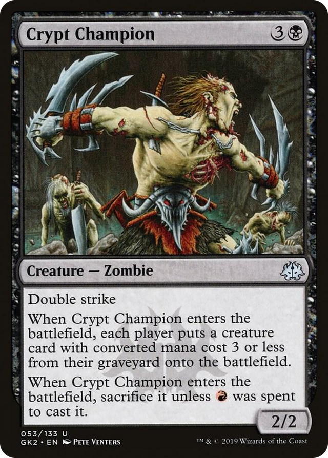 0053 Crypt Champion U Ravnica Allegiance: Guild Kits