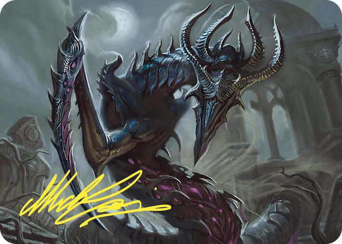 Crypt Sliver Art Card (Gold-Stamped Signature) #77 S - Art Series: Commander Masters Pokemon card