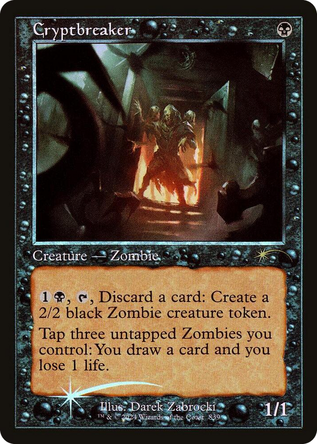 0839 Cryptbreaker (Retro Frame) R Secret Lair Drop Series