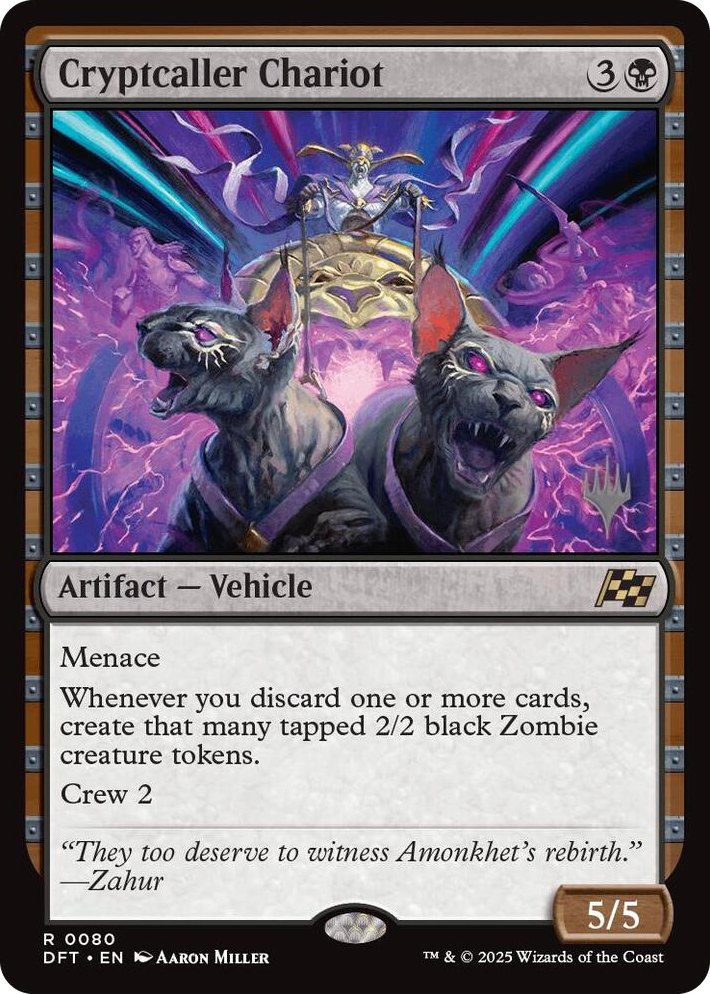 0080 Cryptcaller Chariot R Promo Pack: Aetherdrift