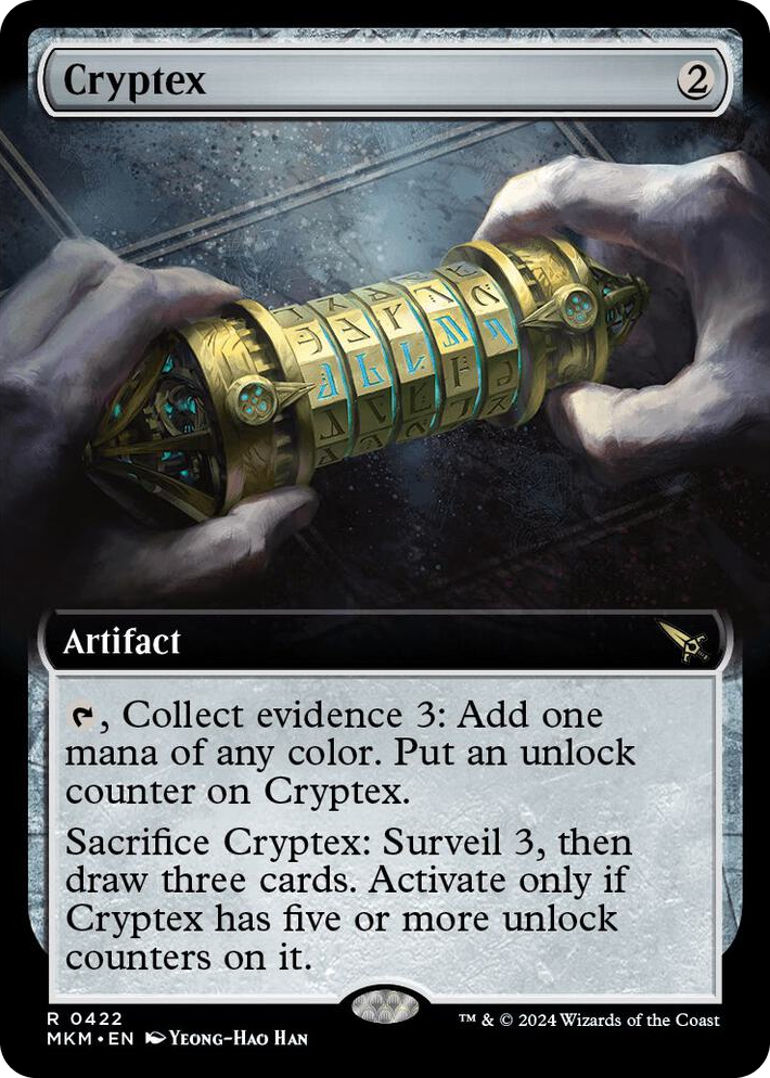 0422 Cryptex (Extended Art) R Murders at Karlov Manor