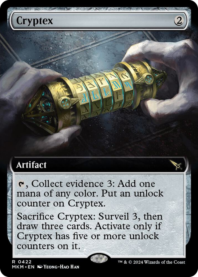 0422 Cryptex (Extended Art) R Murders at Karlov Manor
