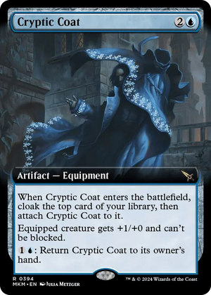 0394 Cryptic Coat (Extended Art) R Murders at Karlov Manor