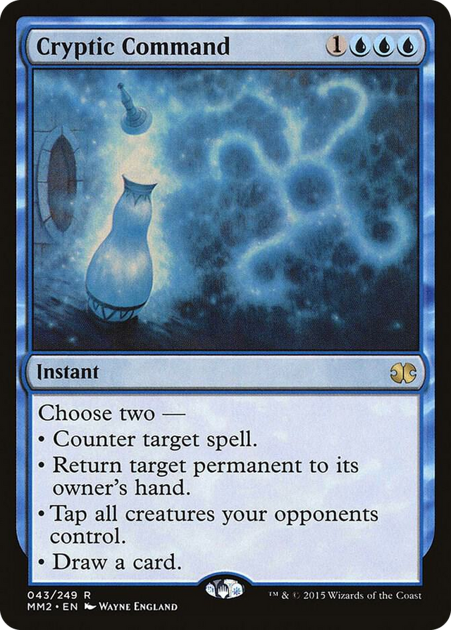 0043 Cryptic Command R Modern Masters 2015
