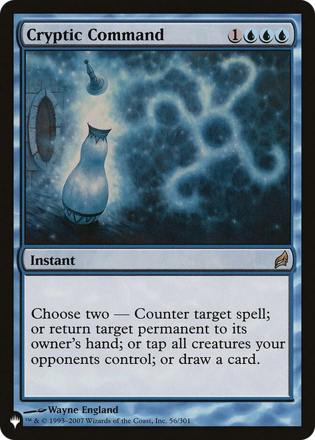 0056 Cryptic Command (LRW) R The List Reprints