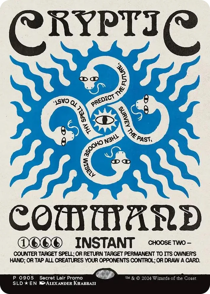 0905 Cryptic Command (Rainbow Foil) P Secret Lair Drop Series