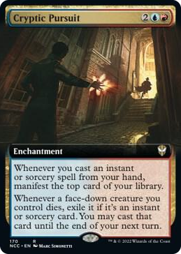 0170 Cryptic Pursuit (Extended Art) R Commander: Streets of New Capenna