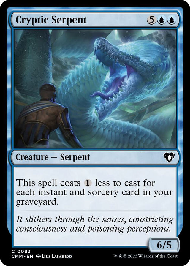 0083 Cryptic Serpent C Commander Masters