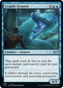 Cryptic Serpent #285 U - Jumpstart 2022 Pokemon card