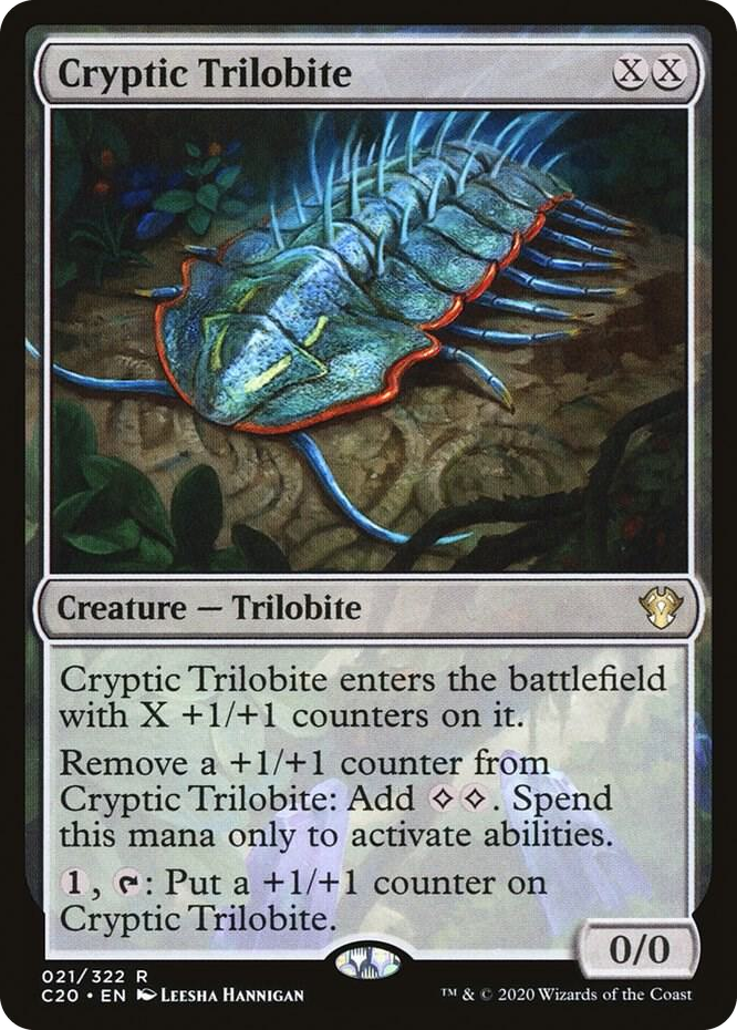 0021 Cryptic Trilobite R Commander 2020