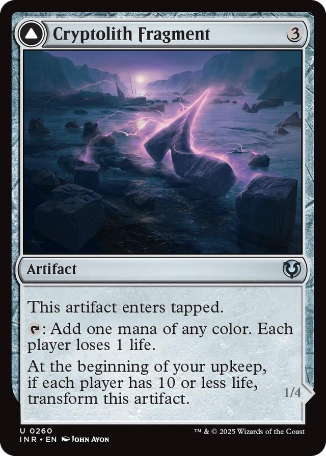 0260 Cryptolith Fragment U Innistrad Remastered