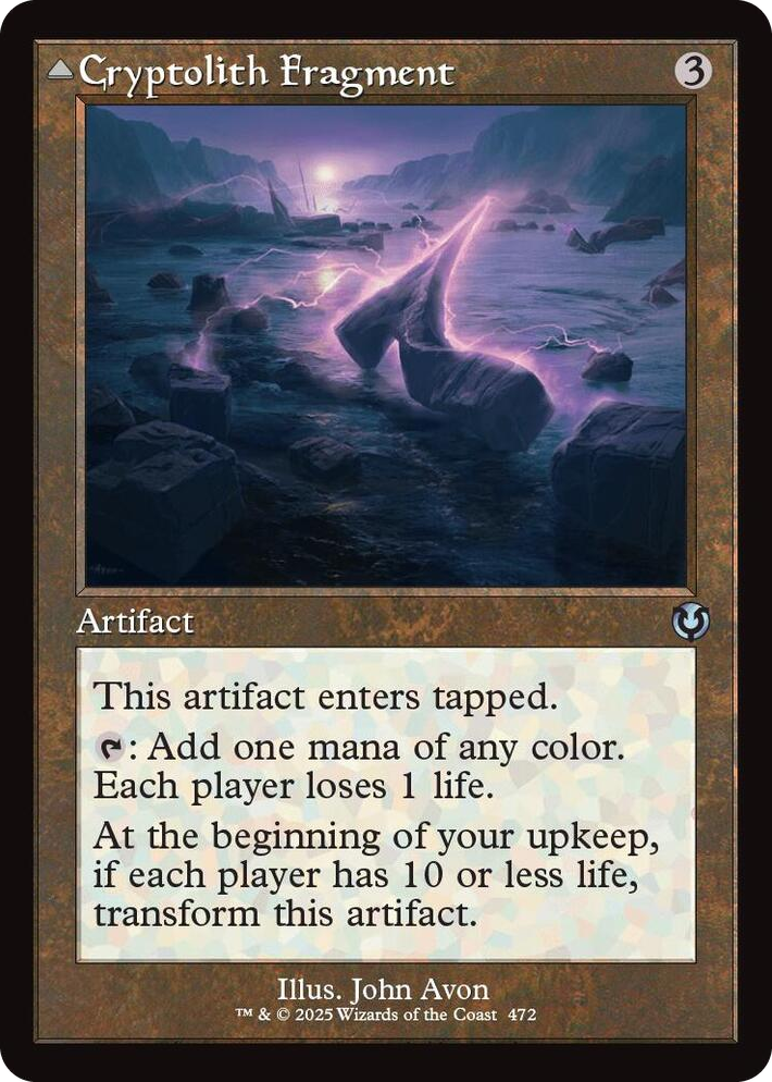 0472 Cryptolith Fragment (Retro Frame) U Innistrad Remastered