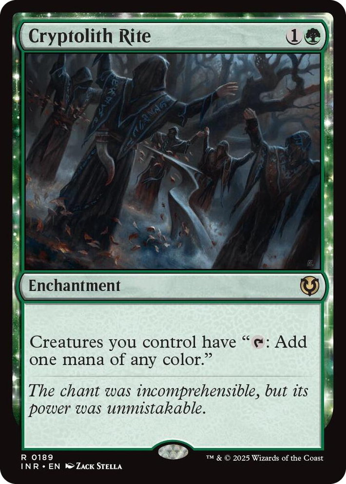 0189 Cryptolith Rite R Innistrad Remastered
