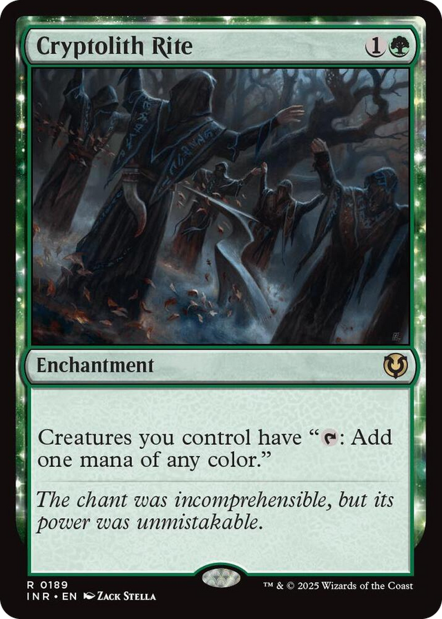 0189 Cryptolith Rite R Innistrad Remastered
