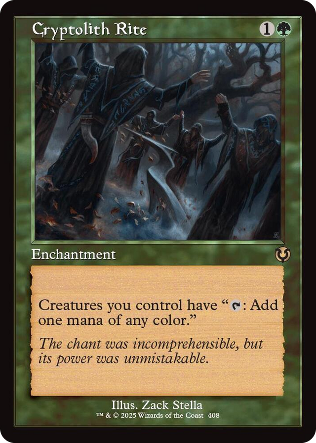 0408 Cryptolith Rite (Retro Frame) R Innistrad Remastered