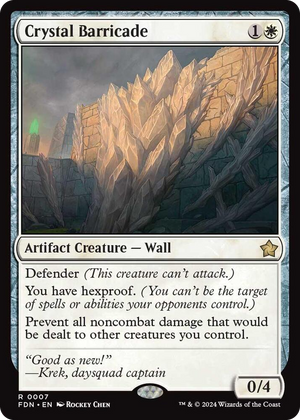 0007 Crystal Barricade R Foundations
