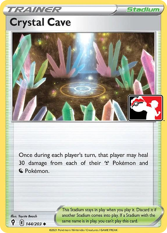 0144 Crystal Cave Uncommon Prize Pack Series Cards